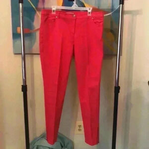 Chico’s Red Ankle Jeans, 2